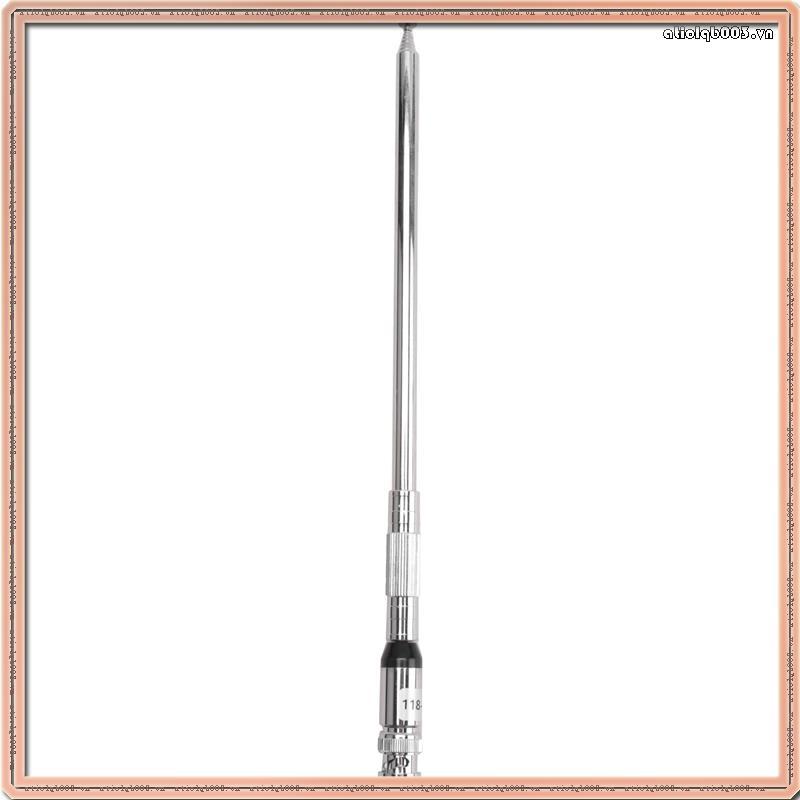[QTC] 118-136MHZ BNC Telescopic Antenna กําไรสูงเสาอากาศ Airband สําหรับ TH-28A TH-48A TH-78A ความถี