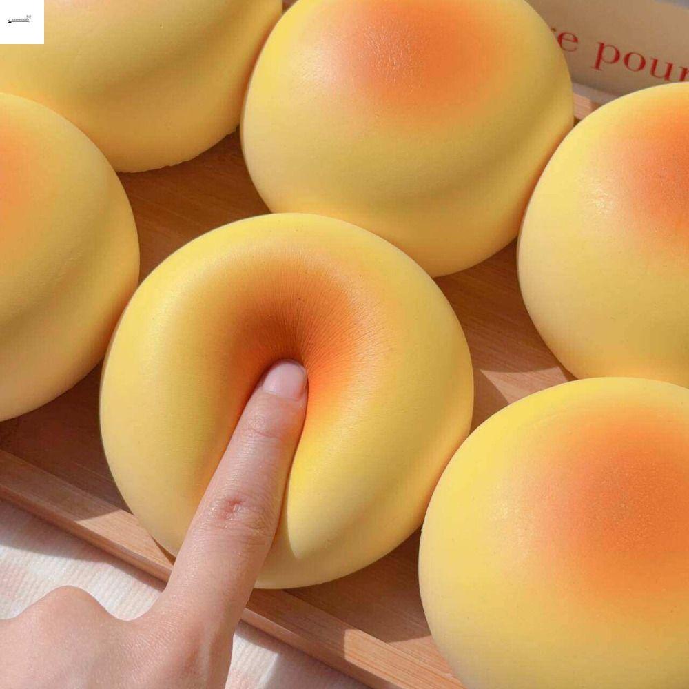 STATIONERYSTUDIO ขนมปังฮาวาย Squishy, จําลองนุ่ม Calming นมขนมปังบีบของเล่น, ชายหญิงช้า Rising มือผ่อนคลาย Sticky Rebound ของเล่น Party Favor