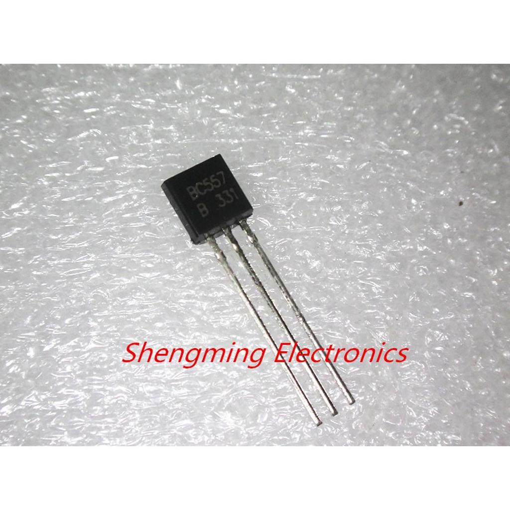 ทรานซิสเตอร์ BC557B BC557 TO-92 100 ชิ้น