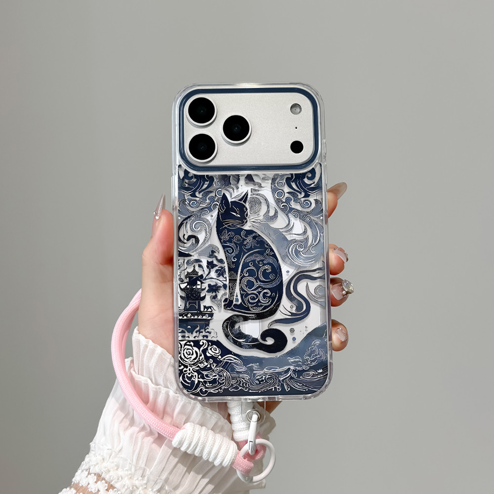 🐤🐬เข้ากันได้สำหรับ เคสไอโฟน iPhone 17promax 16pro Apple 14plus 15PROmax XR 13pro 12 11-CLYCK25