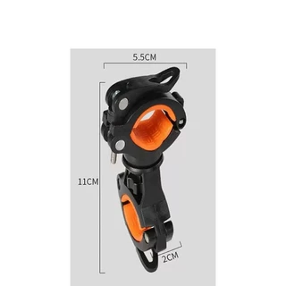 ขาจับไฟฉาย ขนาด11*6CM หมุนได้360°ปรับได้ ทำงานง่าย อเนกประสงค์ ขาตั้งรถมอเตอร์ไซค์ วางไฟฉาย LED