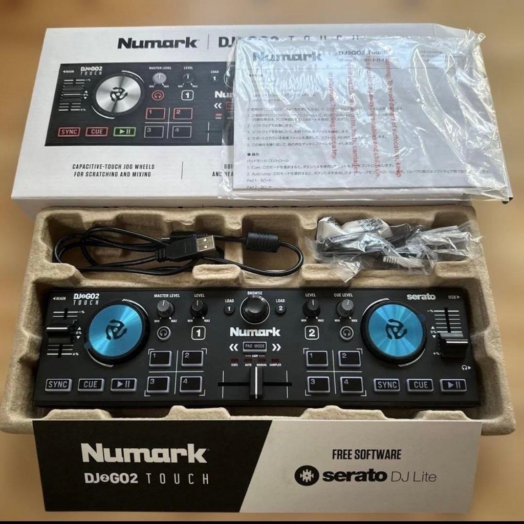 Japanคอนโทรลเลอร์ดีเจ Numark DJ2GO2 TOUCH