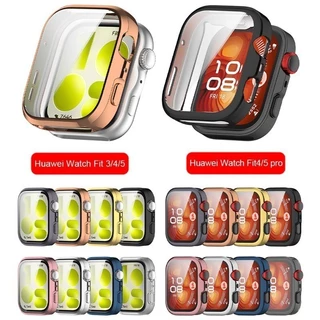 คลุมทั้งหมดสําหรับ Huawei Watch Fit 5 4 3 TPU ป้องกันหน้าจอกรณีกรอบป้องกันกันชน Huawei Watch Fit 4 Pro 5 Pro อุปกรณ์เสริม