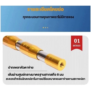 ตะกร้อสอยผลไมัแบบด้ามยืดหดได้ 1.9/4/6/7/10M อุปกรณ์เก็บผลไม้บนที่สูง ตะกร้อสอยผลไมั หัวตะกร้อผ้าสำหรับสอยเก็บผลไม้