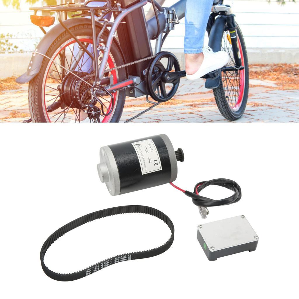 VBESTLIFE Brushed DC Motor 120W อลูมิเนียมอัลลอยด์เสียงต่ําขดลวดทองแดงบริสุทธิ์ 24VDC พร้อมตัวควบคุม