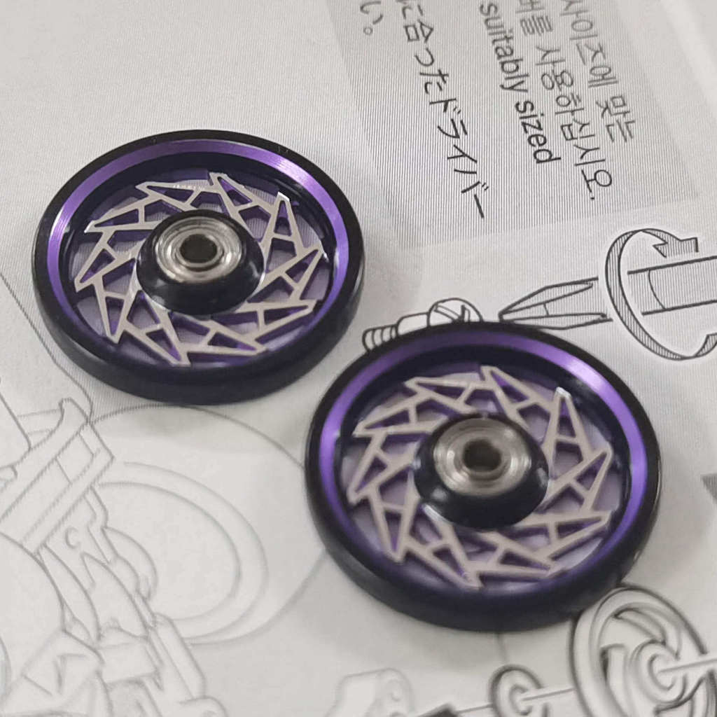 [รุ่น R] TAMIYA Rollers TAMIYA Mini สี่ล้อไดรฟ์ 15464 Anode Dyeing 15437CNC Guide Wheel 15426
