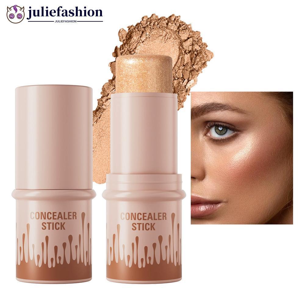 JULIEFASHION แต่งหน้า Face Brown Bronzer Contour StickHighlighter Brightening Contouring Stick Blush