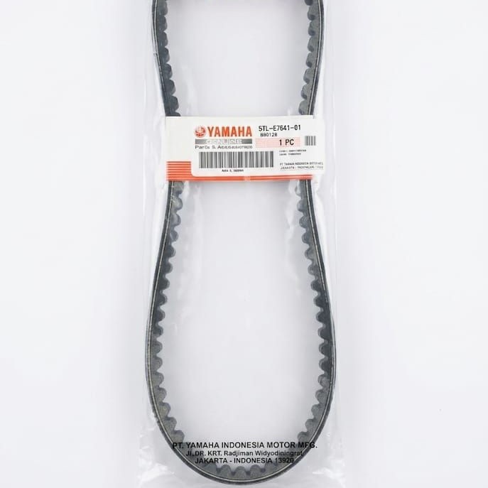 V BELT MIO, MIO SOUL, NUVO 5TL-E7641-01 YAMAHA ORIGINAL
