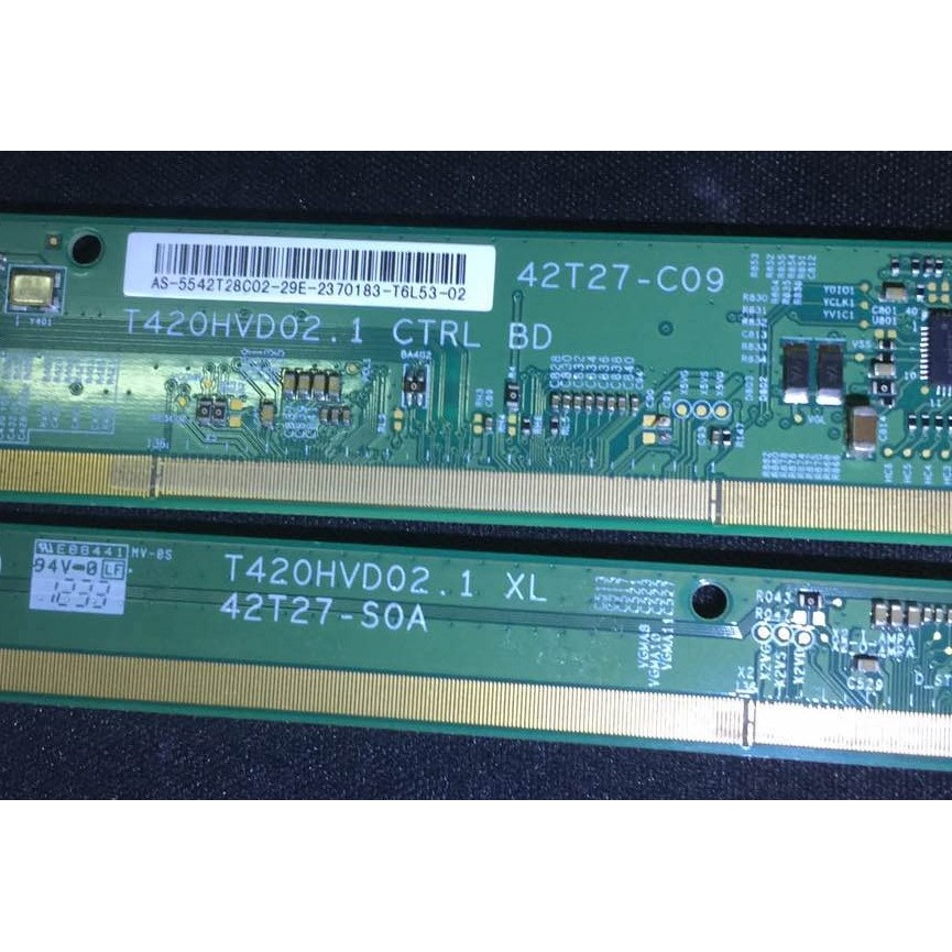 บอร์ดข้างเดิม T420HVD02.1 CTRL BD/XL 42T27-C09/S0A คู่