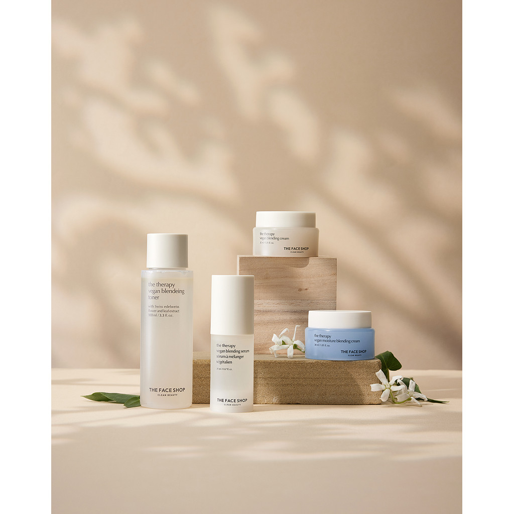 The Face Shop The Therapy Vegan Blending Cream 30ml รูปที่ 5