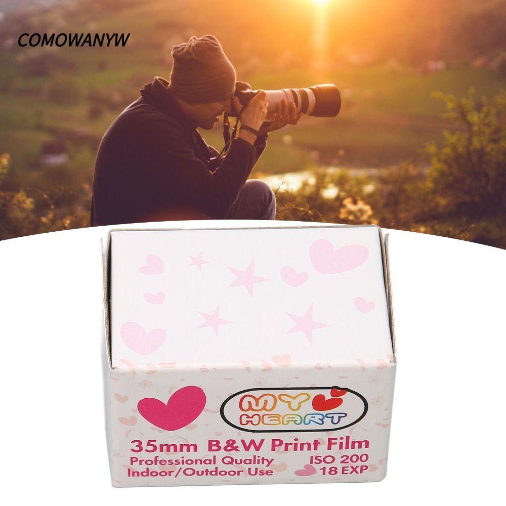 COMONYW 35 มม.พิมพ์ฟิล์ม, ISO 200 HD 8/18 EXP 35 มม.สีดําและสีขาวพิมพ์ฟิล์ม,Loving Heartกันน้ํากล้อง