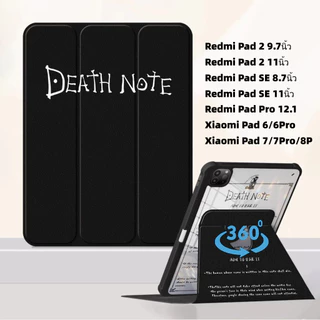 【Premium Case】เคสหมุนได้360° เคส สำหรับ xiaomi Redmi Pad 2 9.7 2026 Pad 2 11 Pad SE 8.7 7/7Pro/8Pro/6Pro หลังโปร่งใส