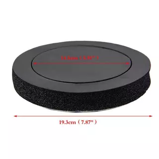 Agth 1 ชิ้น Universal รถลําโพงแหวน Soundproof ฟองน้ํา Pad 6.5 นิ้วรถ Universal ลําโพงแหวนฉนวนกันความร้อน Jelly