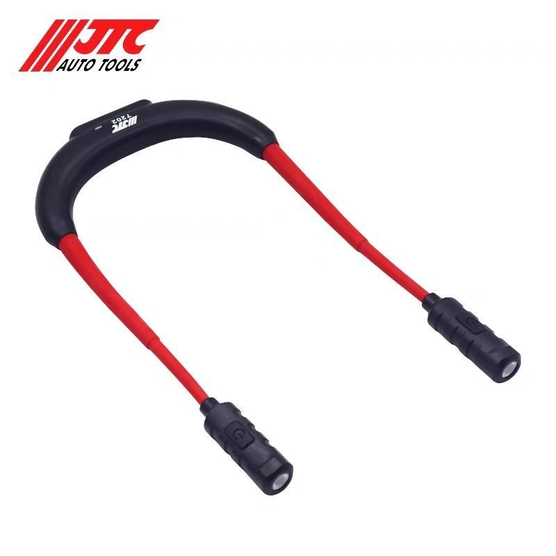 ไต้หวัน JTC ไฟแรงแบบชาร์จไฟได้คอสไตล์ใหม่ JTC7410 ไฟ LED แบบพกพาที่โค้งงอได้แม่เหล็กที่แก้ไขได้
