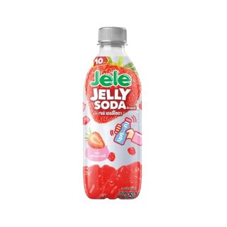 เจเล่ เจลลี่โซดาสตรอว์เบอร์รี Jele Jelly Soda Strawberry 250g.