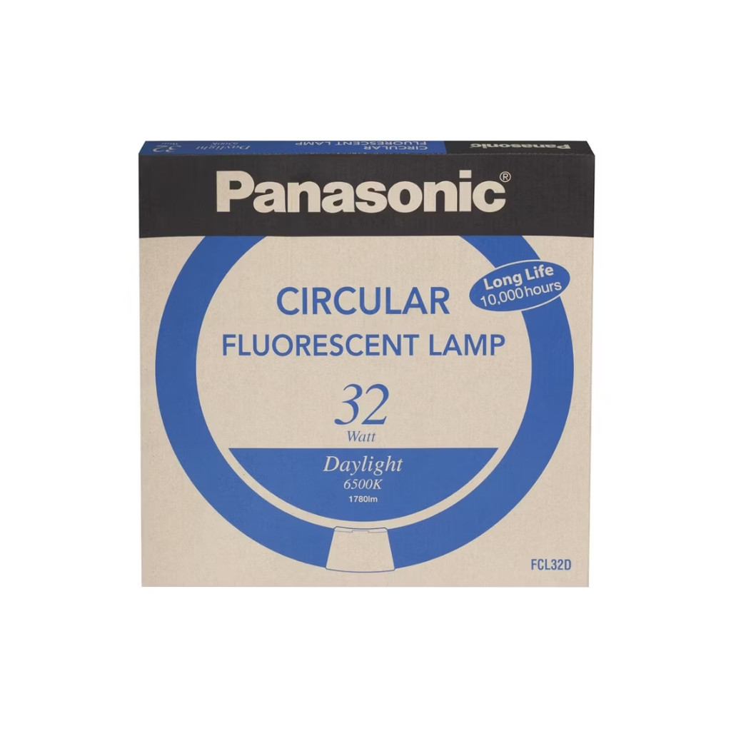 พานาโซนิค หลอดไฟฟลูออเรสเซนต์กลม32วัตต์ Panasonic Circular Fluorescent 32W 1Pcs.