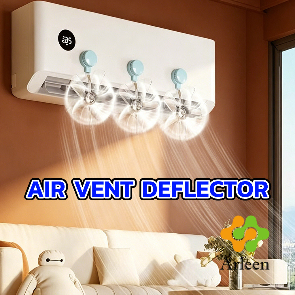 Arleen พัดลมติดแอร์ ปรับเครื่องปรับอากาศ  ตัวช่วยกระจายลมแอร์ Air conditioner vent