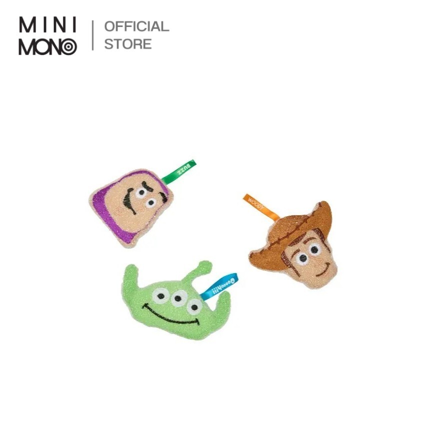 Mini Mono ฟองน้ำทำความสะอาดอเนกประสงค์ ลาย Toy Story