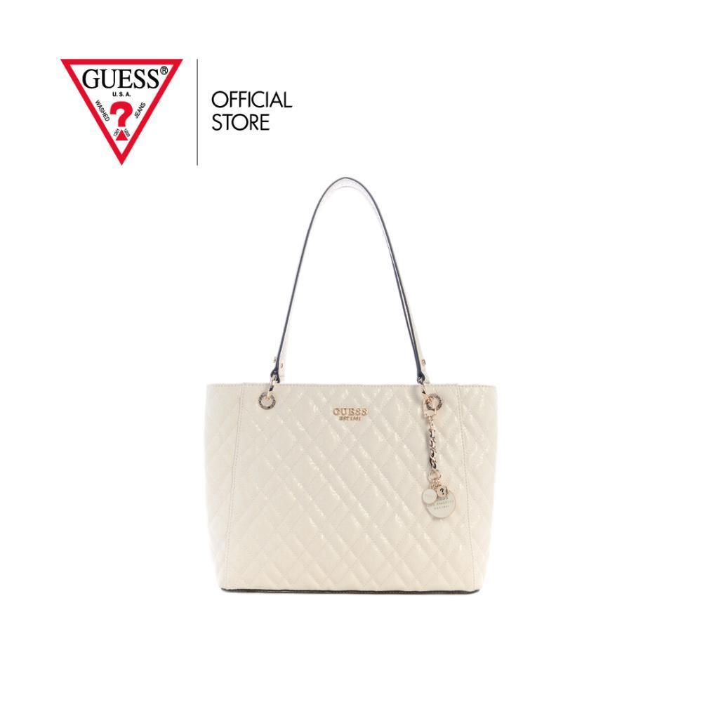 กระเป๋า Guess รุ่น GG962825 ISEMAY NOEL TOTE สีขาว