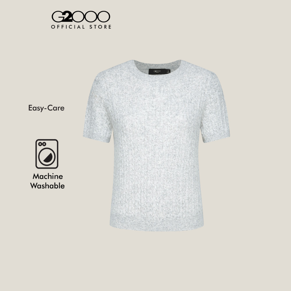 G2000 เสื้อสเวตเตอร์สำหรับผู้หญิง Regular Fit รุ่น 5627502191 GREY