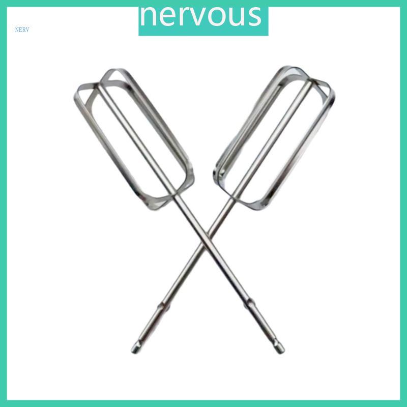 2Pcs Hand Mixer Attachment Stainless Steel Beaters Replacement for Hand Mixer