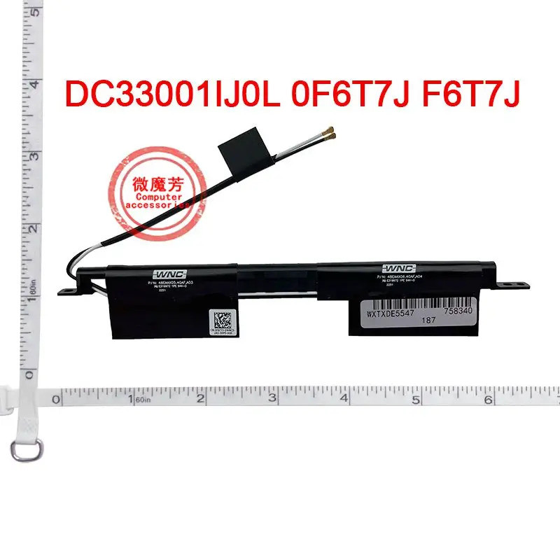 แล็ปท็อปใหม่ในตัว WiFi เสาอากาศไร้สายสําหรับ Dell Inspiron 15 5543 5557 5542 5545 5547 5548 P39F DC3