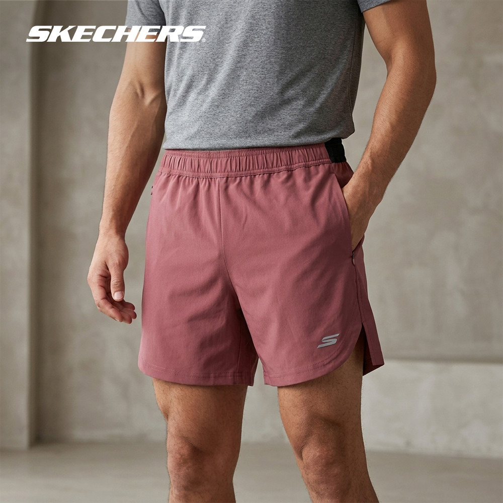 Skechers สเก็ตเชอร์ส กางเกงขาสั้นผู้ชาย Men Walking Performance Shorts - SP325M288-05W5 (FF)