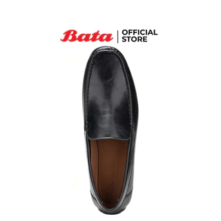 Bata บาจา รองเท้ามอคคาซีน แบบสวม ลำลอง สำหรับผู้ชาย รุ่น BANGKOK สีดำ รหัส 8316217