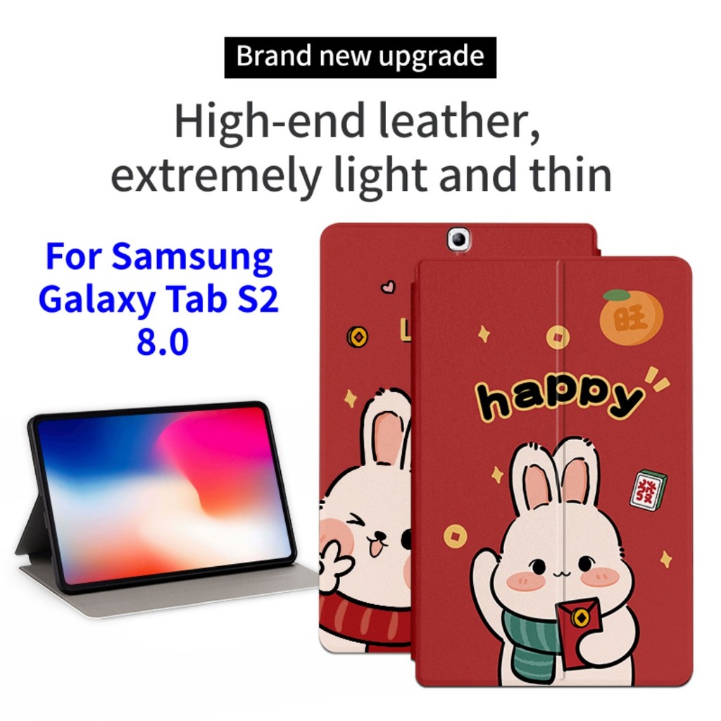SAMSUNG สําหรับSamsung Galaxy Tab S2 8.0 (2015) SM-T710 SM-T713 SM-T715 T715Y SM-T719 T719N T719Yแฟช