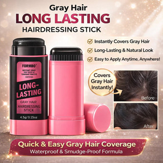 ✨Best Price✨ 【Hair Dye Stick/Fast Efficient Long-Lasting Stain Dyeing】 Easy White Hair Coverage  | Gentle Formula | For Emergency Use | Hairdressing Hair Color Stick Comb Dye Long Lasting No Damage Disposable Hair Dye Gray Coverage Hair Blackening Stick
