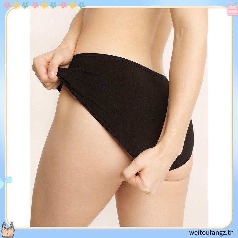 กางเกงใน Wacoal Panty ทรง Bikini ขอบเรียบ สีดำ (3 ตัว) กางเกงในผู้หญิง ผู้หญิง วาโก้ บิกินี้ รุ่น WU