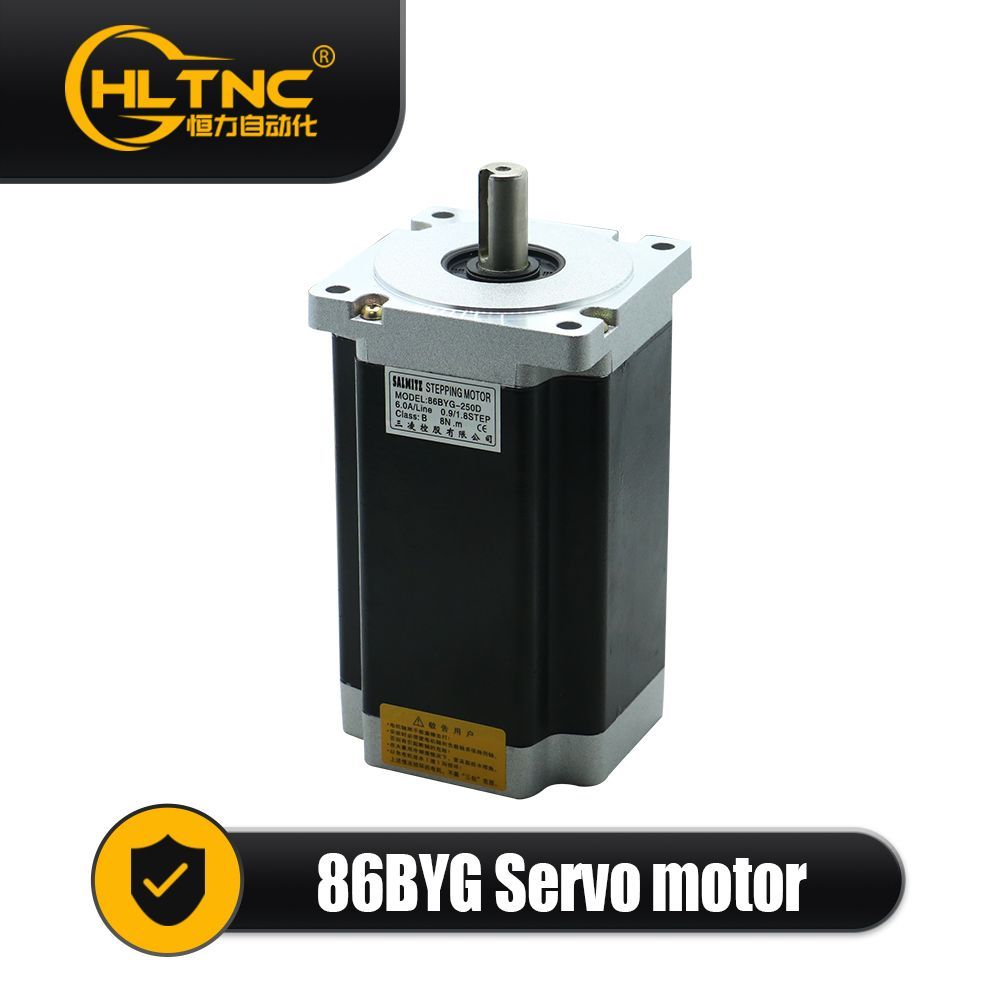 มอเตอร์สเต็ปเปอร์ NEMA34 BYG350E BYG-350E 12N.m CNC Router HLTNC