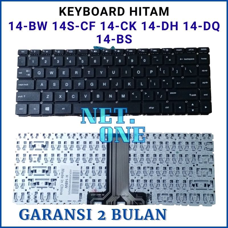 คีย์บอร์ด HP 14-bw0xx 14-bw518au 14-bs001TU 14-bw010au 14-bw500au -NETONE