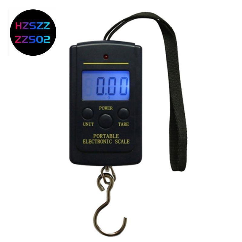 Hzszzs02A060 Rope Portable Scale Pocket กระเป๋าเดินทางสําหรับ 40kg/10g พร้อมเชือก