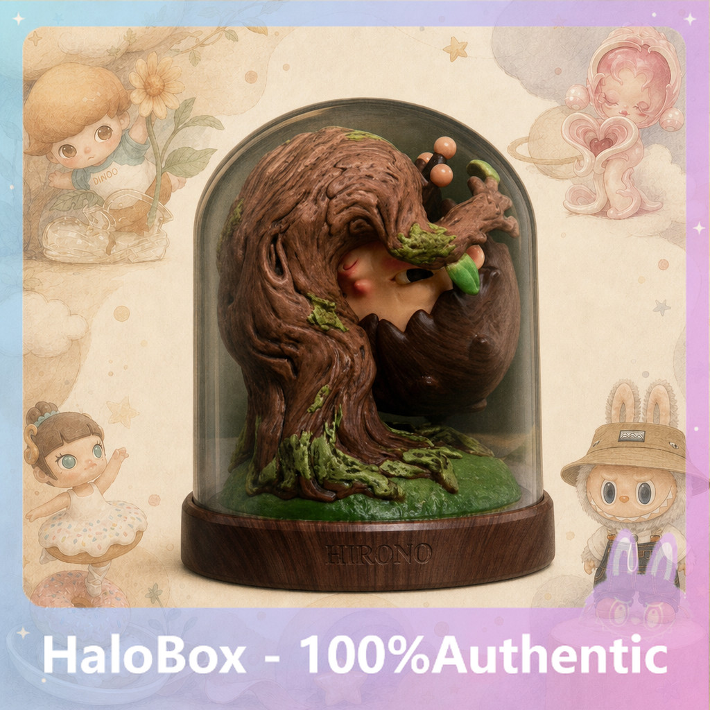 [secret] POPMART Hirono Greenhouse Mimosa Series Mystery Box เครื่องประดับของแท้