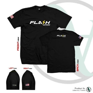 ⏰ เสื้อยืดพิมพ์ลาย Flas Express Rider ปี 2026 พร้อมส่ง ผ้าฝ้าย 100% แขนสั้น สำหรับใส่ลำลองทุกวัน