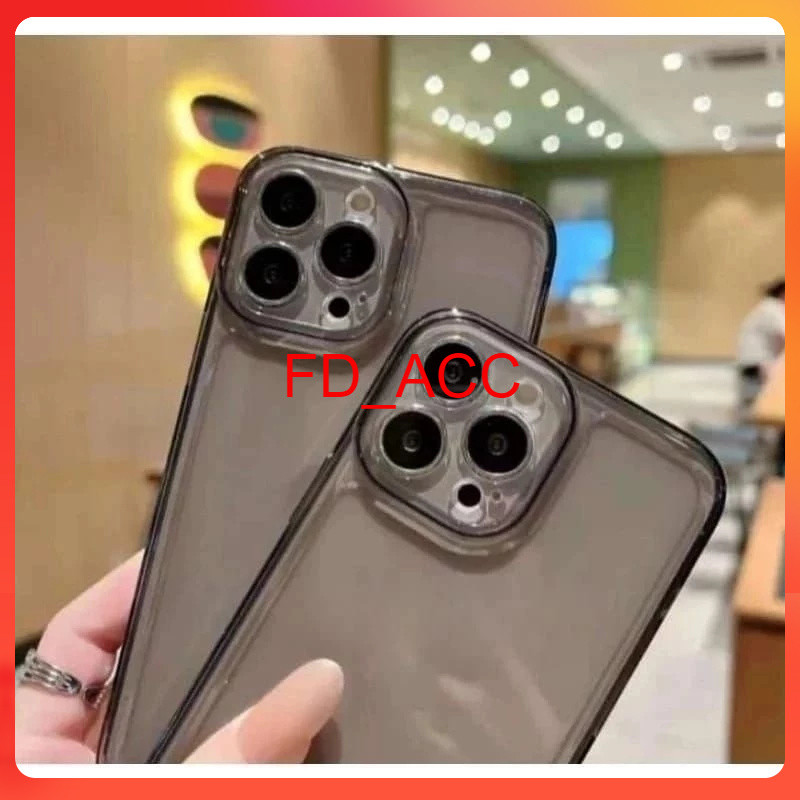 SOFTCASE CLEAR BLACK [ V70 / V60 / V60 LITE / V50 / V50 LITE / V40 LITE / V30 / V30 PRO / V30E / V29