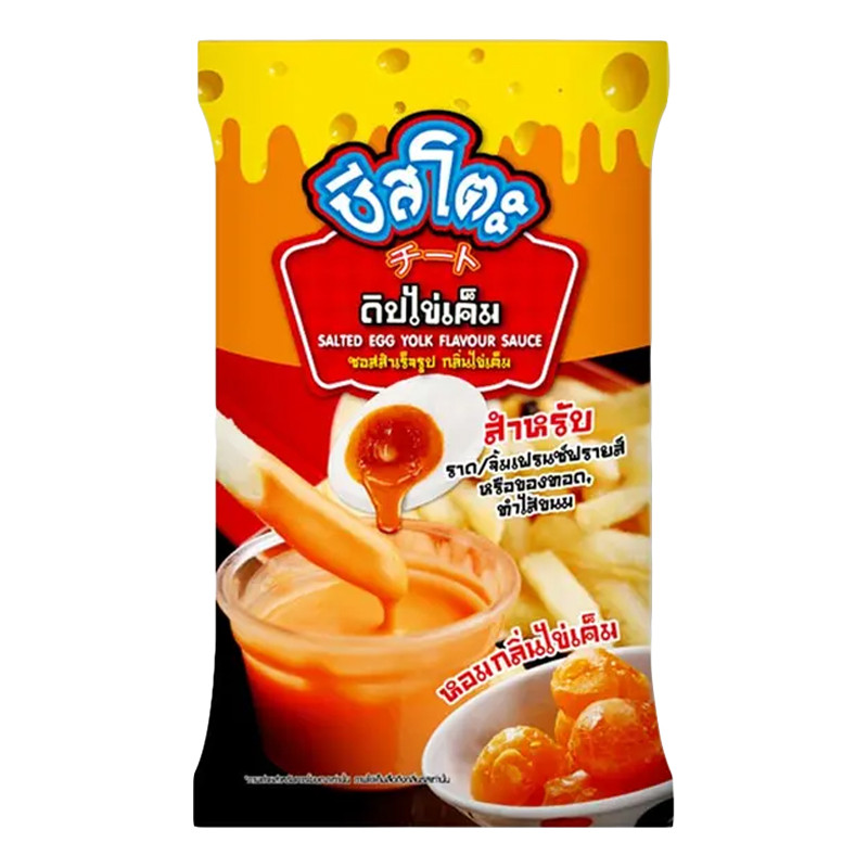 ชีสโตะจัง ซอสสำเร็จรูป รสไข่เค็ม 800 ก. (CHEESETOJUNG Salted Egg Yolk Flavor Sauce 800 g) โปโลแมน POLOMAN