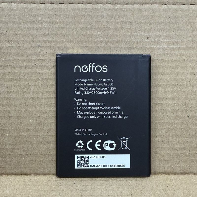 เหมาะสําหรับแบตเตอรี่ neffos C7S TP7051A TP7051C NBL-43A2500 บอร์ดไฟฟ้า
