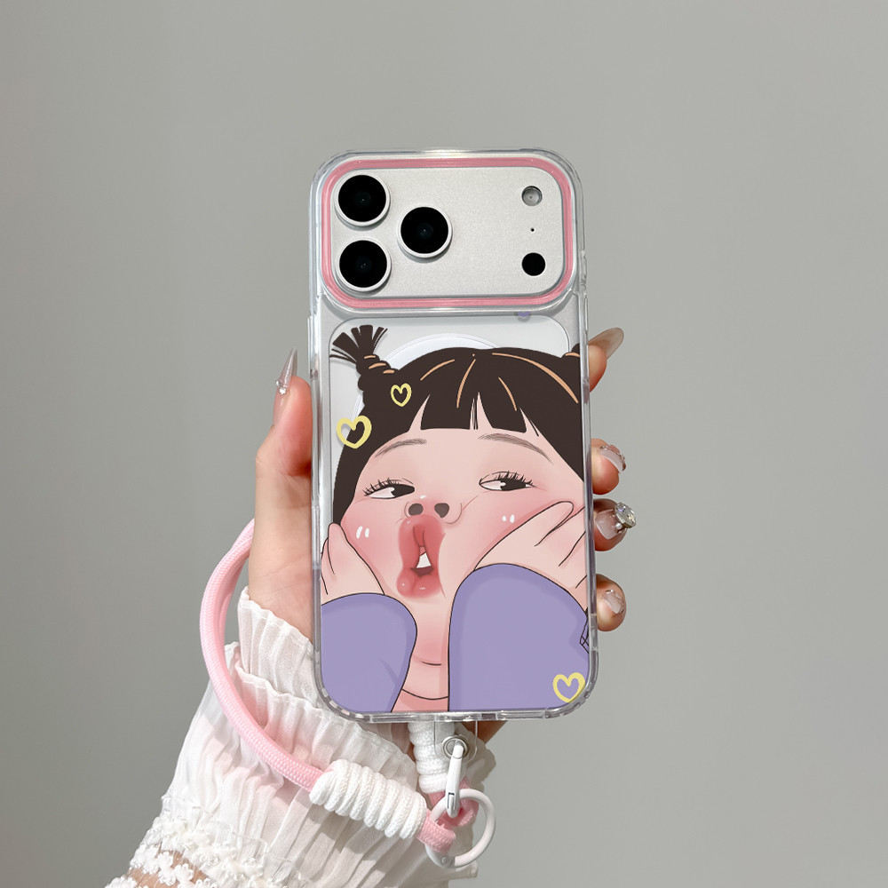 💛💙เคสไอโฟน iPhone 17promax ใช้ได้กับ 14plus เคสป้องกัน Apple 16pro 15 13pro 12 XR 11-CLYCK117