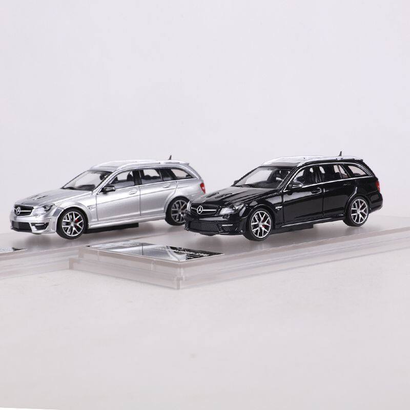 King Model 1: 64 Benz AMG C63 Travel Edition โมเดลรถจําลองโลหะผสมของขวัญวันเกิด
