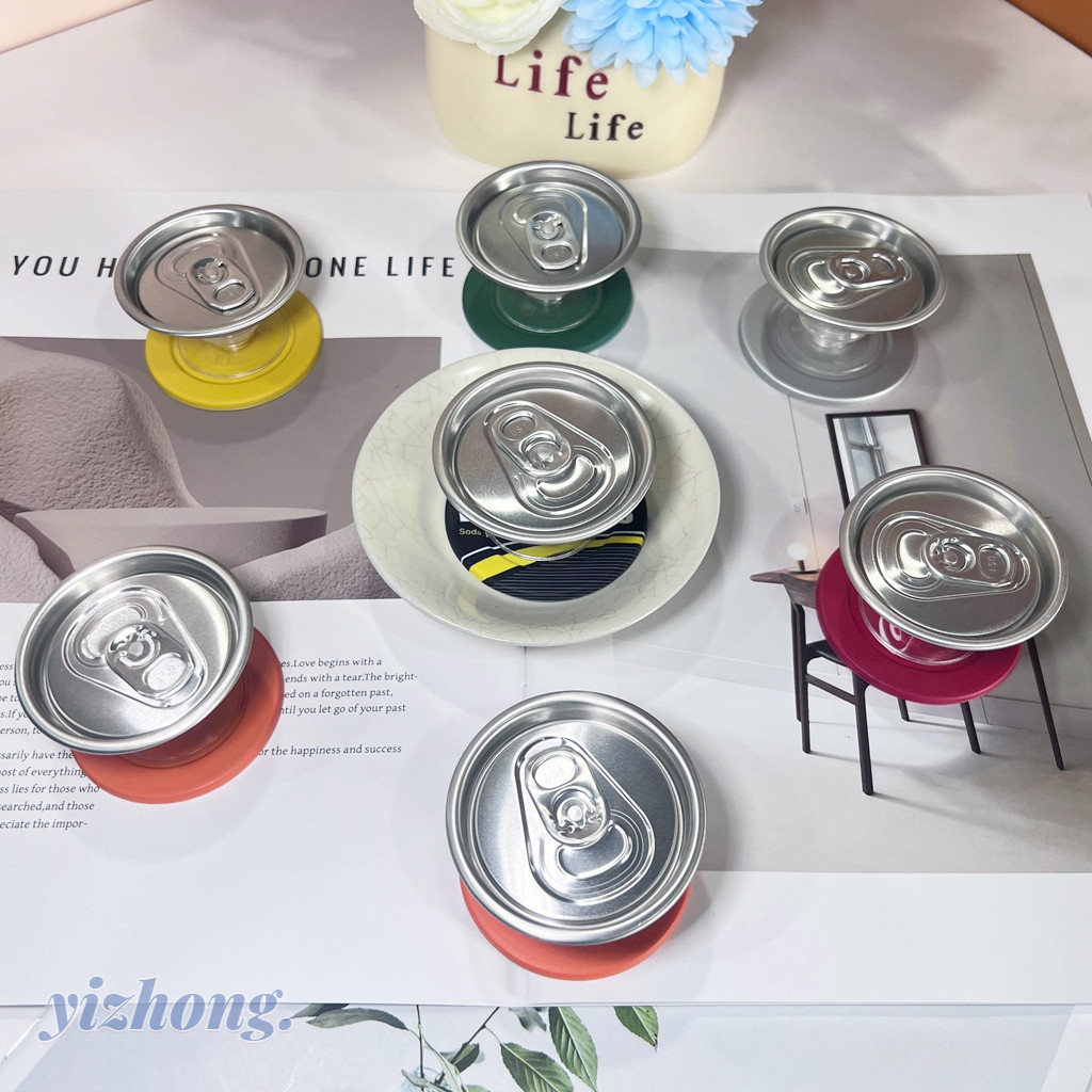 ที่วางโทรศัพท์ Kickstand Creative Drink Can Design Unisex Magnetic Attraction Stand สําหรับโทรศัพท์มือถือ Magsafe กรณีแท็บเล็ตโทรศัพท์มือถือพับ Anti-drop PC Bracket 7 สี