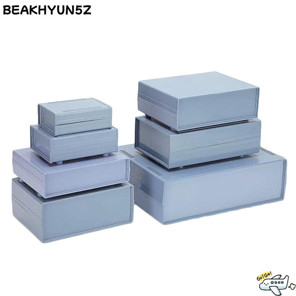 BEAKHYUN5Z โครงการฝาครอบกันน้ํา สีเทา กล่องพลาสติก ABS คุณภาพสูง