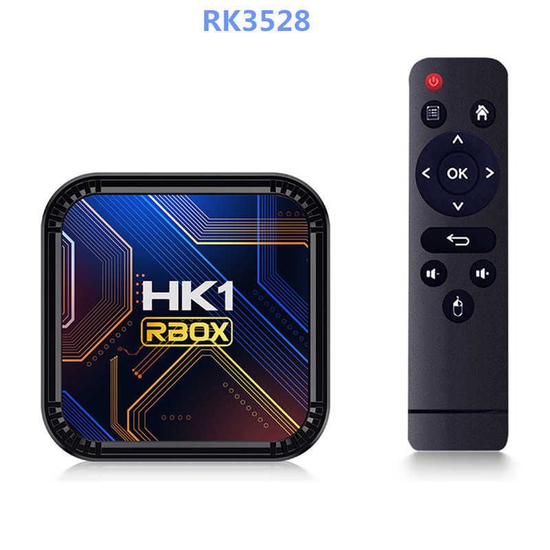 Hk1 rbox k8s Set Top Box RK3528 4G/32G Android 13 Dual WIFI พร้อม Bluetooth tvbox