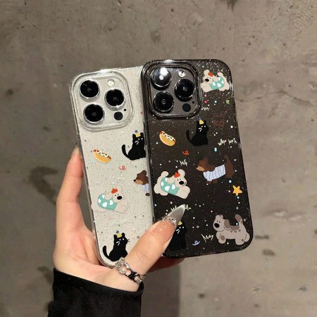 for เคส OPPO a38 a17k a3X a3s a57E a74 a5 a92 a55 a58 a16 a5s a76 a94 ทรงใสแวววาว ลายกราฟฟิตี้สไตล์ Y2K สีสันสดใส