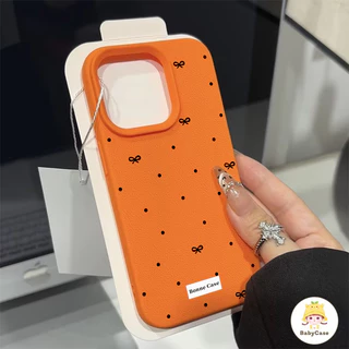 เปลือกโทรศัพท์ลายจุดแฟชั่นหรู น่ารัก เคสไอโฟน17 เหมาะสำหรับ IPhone 15 17 13 16 12 14 11 Pro Max XR X XS Max 7 8 16 Plus