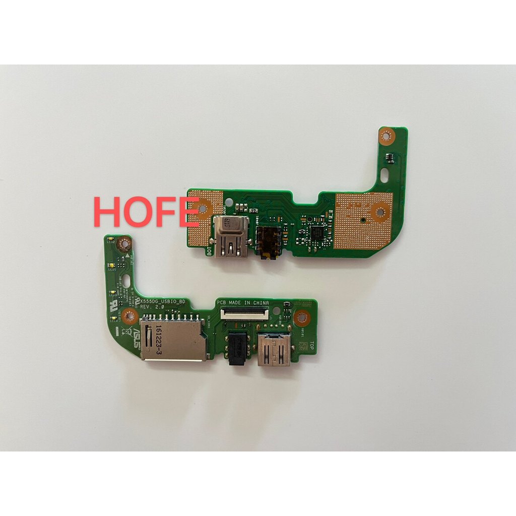 Asus Asus A555Y D555Y X555DG X555QG บอร์ดเสียงบอร์ดหูฟังบอร์ด USB