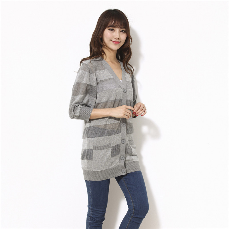 Clearance Clearance Goods LOTTO LOTTO Women Italy Summer Decorativeเสื้อสเวตเตอร์คาร์ดิแกน EMBG004-1