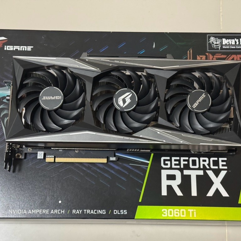 การ์ดจอ iGAME RTX3060TI 8GB