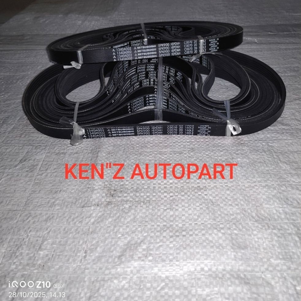 FAN BELT VRIB BELT FAN BELT 5PK 900 MITSUBISHI T120SS INJECTION